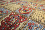8' 8" x 12' 6" Vintage Shahreza Rug image 0