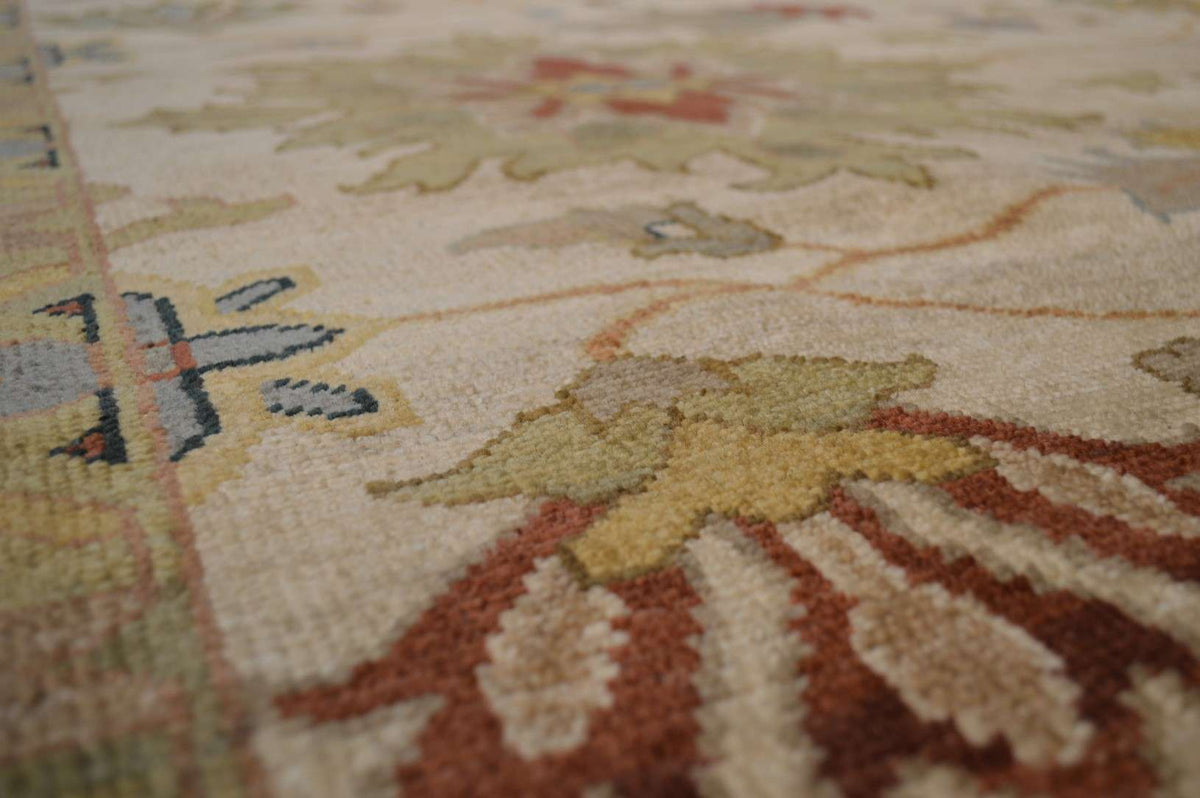 9' 0" x 11' 8" India Mahal Rug image 3