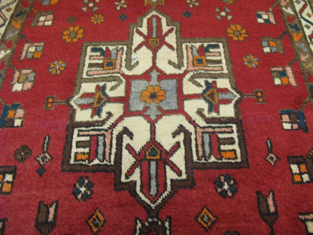 3' 5" x 10' 6" Persian Heriz Runner image 3