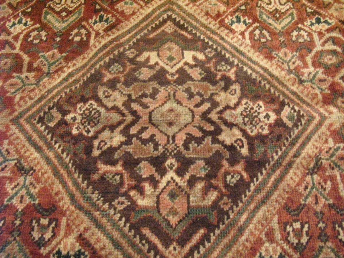4' 3" x 6' 6" Vintage Mahal Rug image 9