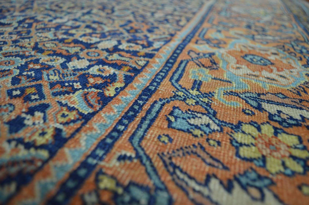 4' 4" x 6' 2" Vintage Tabriz Rug image 7