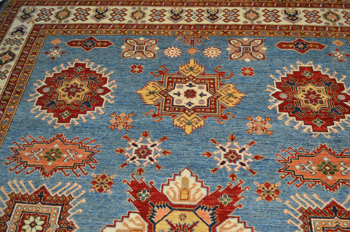 8' 3" x 10' 1" Pakistan Kazak Rug image 11