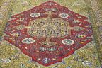 3' 5" x 5' 5" Persian Shahreza Rug image 3