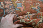 10' 3" x 13' 6" Persian Serapi Rug image 11