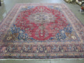 9' 9" x 13' 0" Persian Mashhad Rug image 1