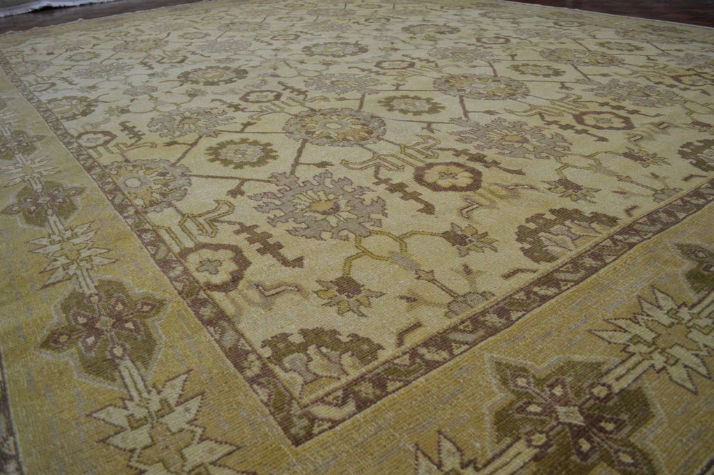 10' 4" x 14' 3" Turkish Oushak Rug image 5