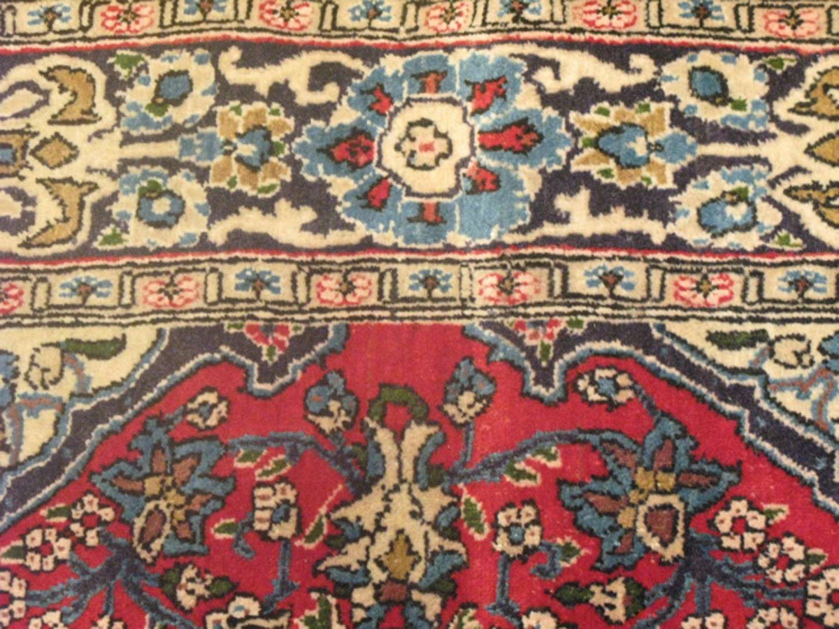 4' 4" x 7' 0" Persian Qum Rug image 6