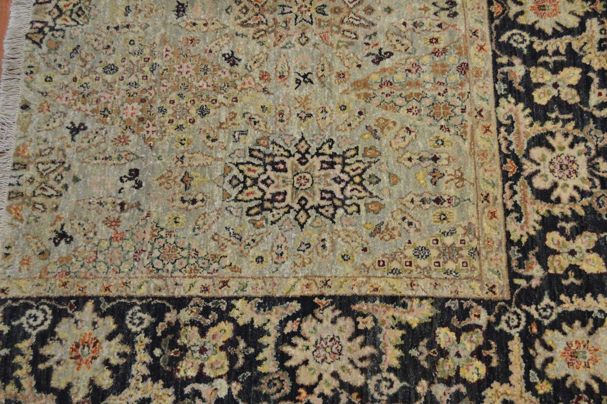 3' 8" x 4' 9" India Agra Rug image 12