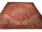 9' 3" x 11' 6" Persian Heriz Rug image 0