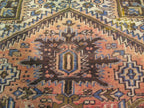 6' 8" x 10' 5" Vintage Heriz Rug image 5