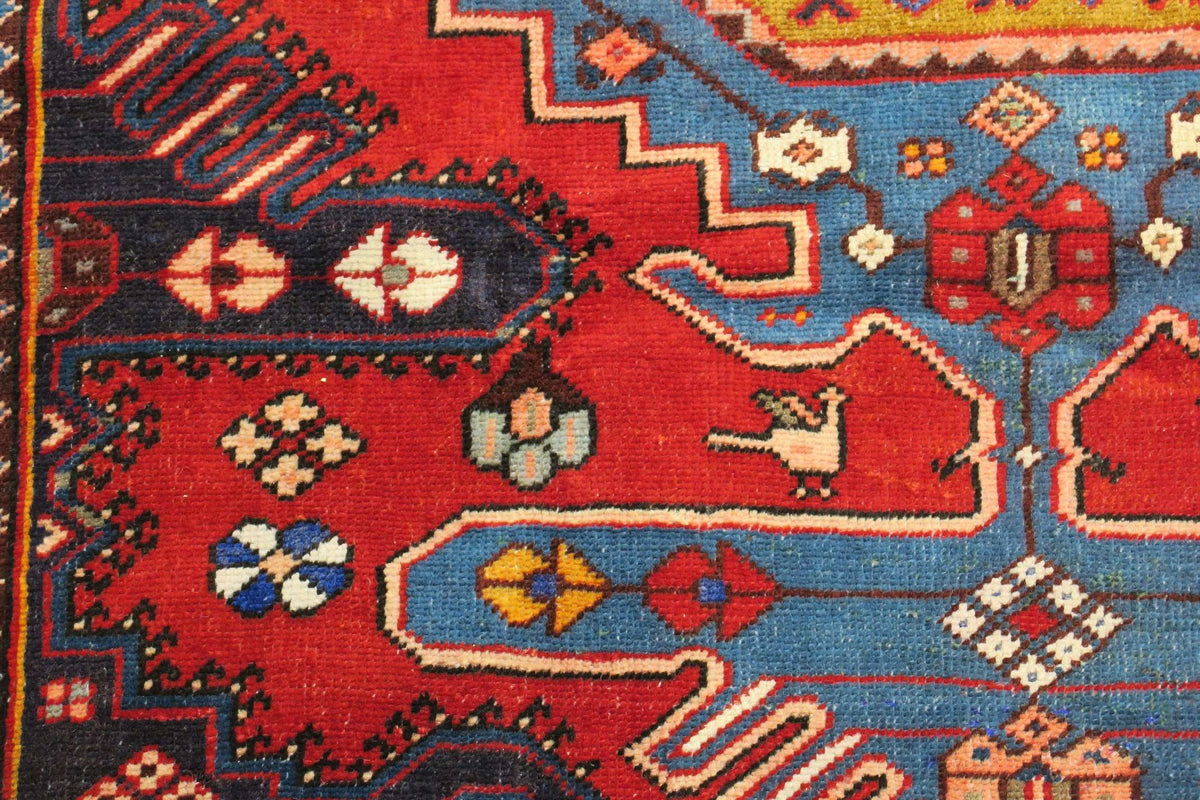 4' 2" x 6' 4" Persian Hamadan Rug image 11