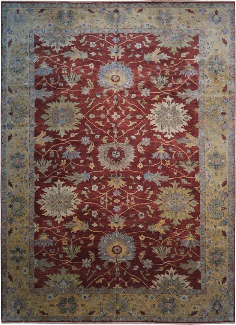 10' 0" x 13' 7" India Mahal Rug image 0