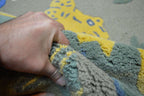 5' 2" x 8' 1" India Contemporary Round Rug image 12