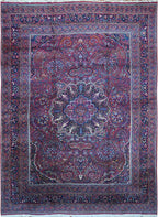 10' 1" x 13' 8" Persian Mashhad Rug image 0