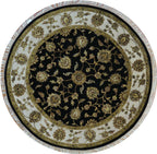 6' 2" x 6' 1" India Jaipur Round Rug image 0