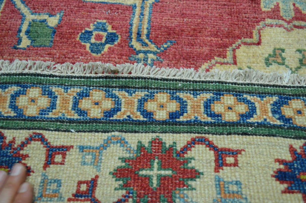 4' 3" x 6' 2" Pakistan Kazak Rug image 2