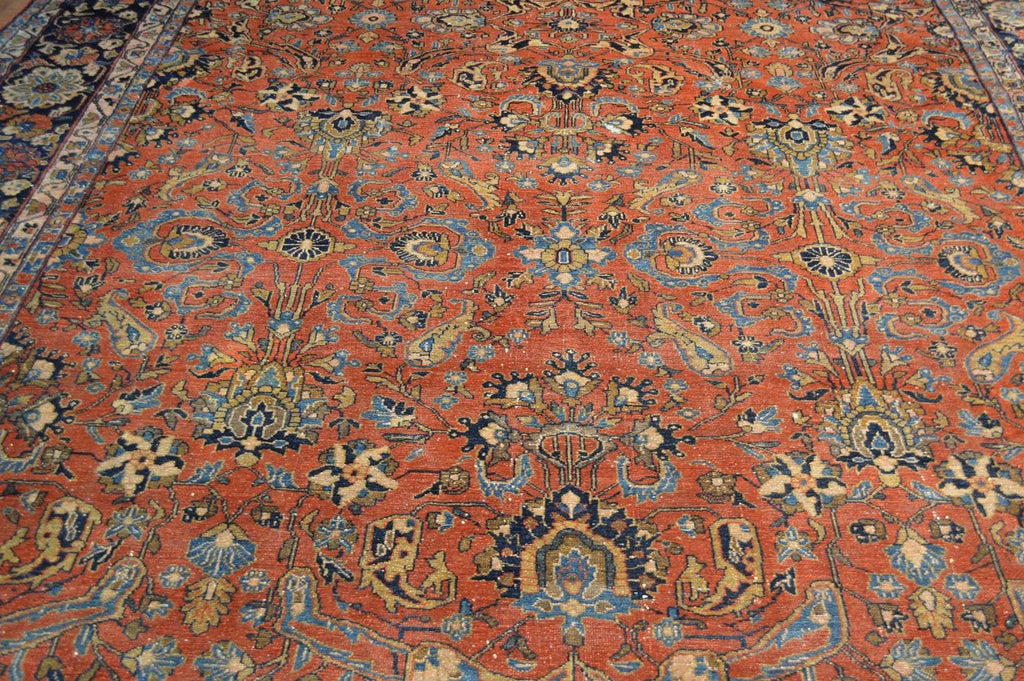 10' 5" x 17' 0" Persian Sarouk Rug image 7