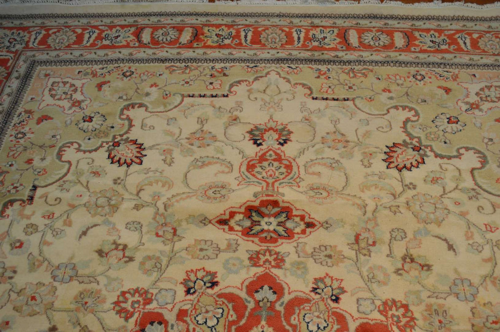 8' 8" x 12' 3" Persian Tabriz Rug image 3