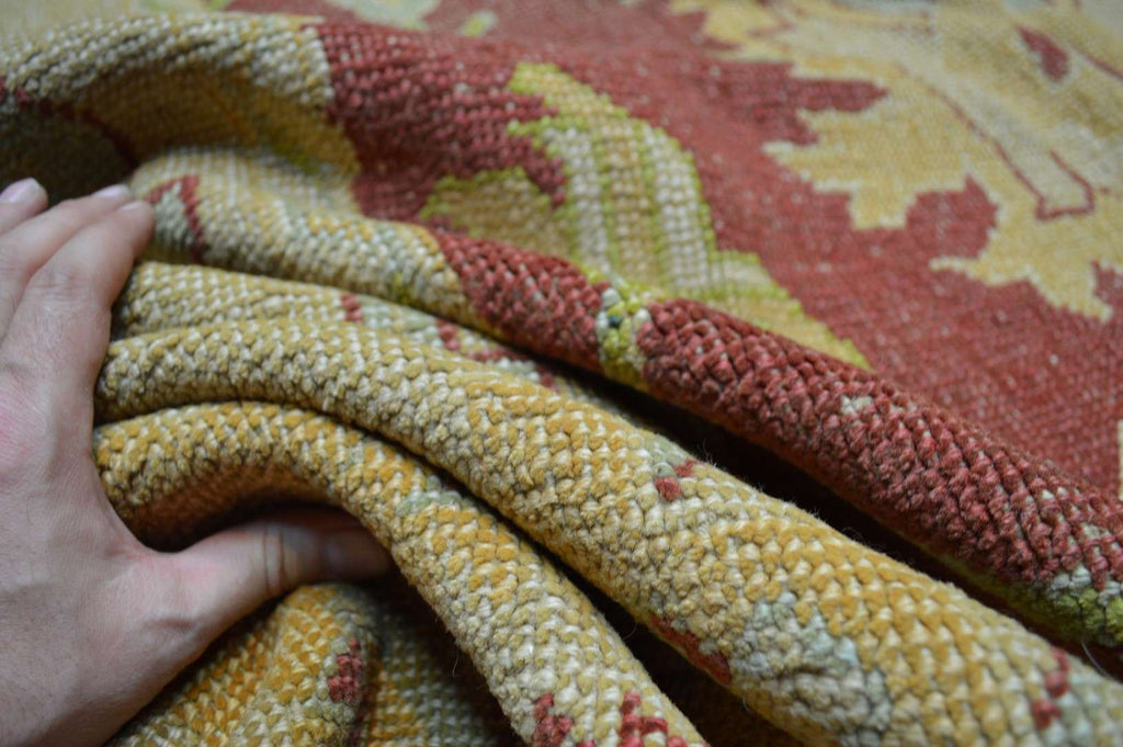 10' 6" x 13' 5" Turkish Oushak Rug image 12