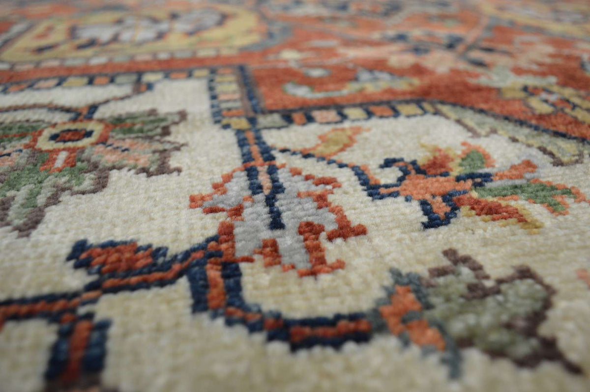 6' 0" x 8' 8" India Serapi Rug image 6