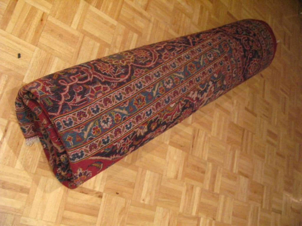 10' 0" x 16' 7" Persian Kashan Rug image 11