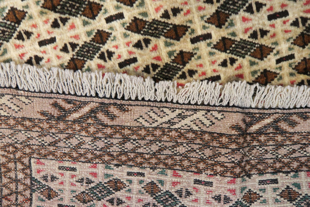3' 1" x 4' 5" Persian Turkeman Rug image 10