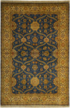 4' 0" x 6' 1" India Agra Rug image 0