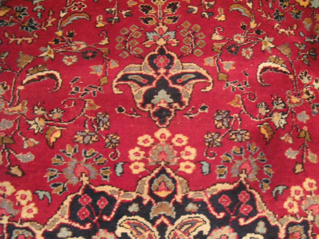 9' 5" x 12' 7" Persian Mashhad Rug image 4