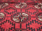 4' 0" x 6' 8" Vintage Turkmen Rug image 4