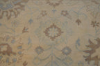 8' 2" x 10' 6" India Oushak Rug image 12