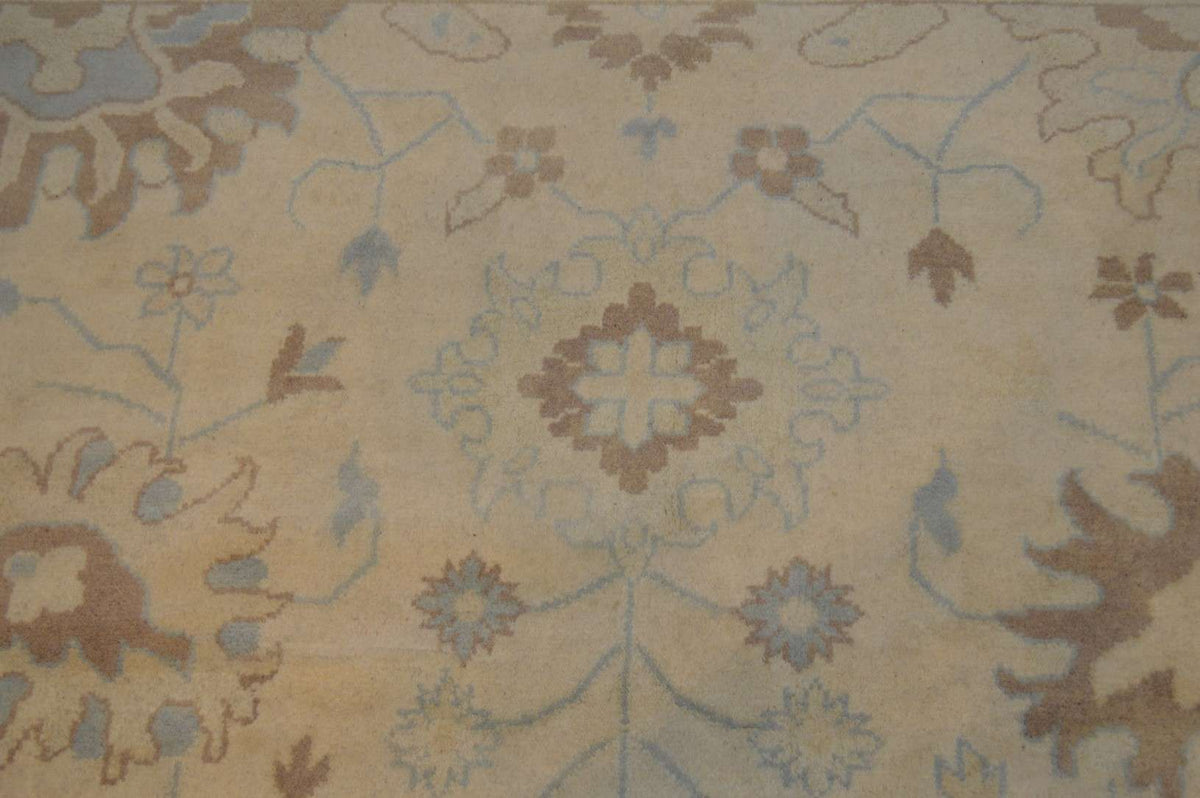 8' 2" x 10' 6" India Oushak Rug image 12