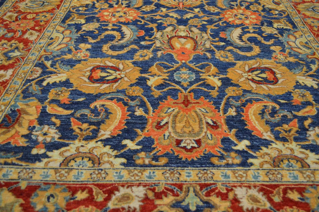 4' 1" x 6' 1" Pakistan Mogul Rug image 6