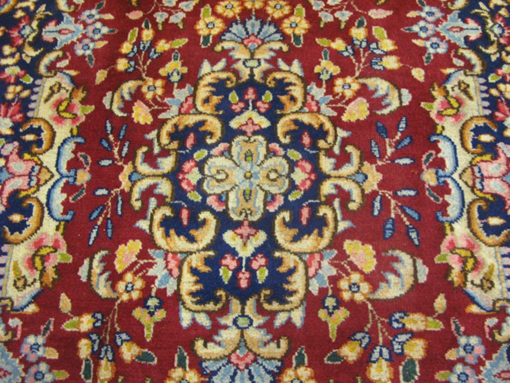 3' 4" x 16' 6" Persian Kerman Runner image 2