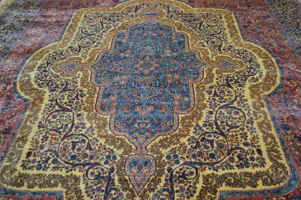 11' 8" x 15' 4" Persian Kerman Rug image 5