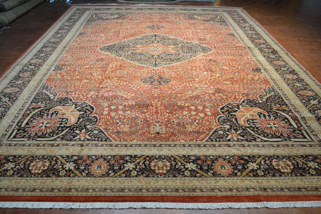 12' 1" x 17' 7" Pakistan Mogul Rug image 1