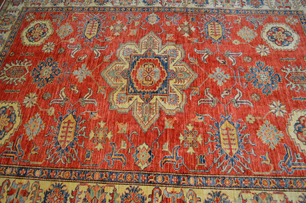 6' 1" x 8' 2" Pakistan Kazak Rug image 5