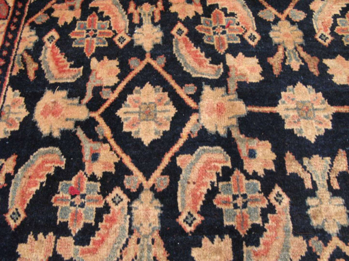 4' 5" x 10' 0" Persian Sarouk Runner image 9