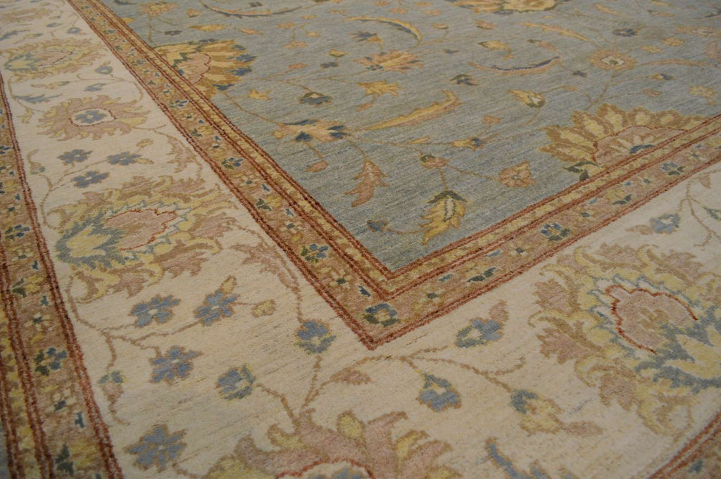 9' 2" x 12' 6" Pakistan Oushak Rug image 3