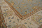 9' 2" x 12' 6" Pakistan Oushak Rug image 3