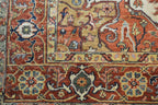 6' 0" x 8' 8" India Serapi Rug image 9