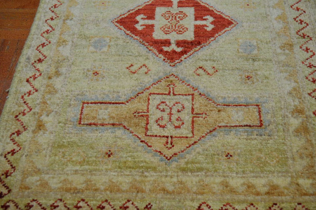 1' 7" x 2' 3" India Oushak Rug image 2