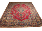 8' 8" x 11' 6" Persian Yaazd Rug image 0