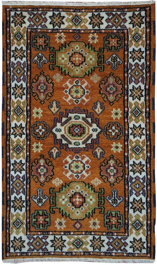 3' 0" x 5' 0" India Kazak Rug image 0