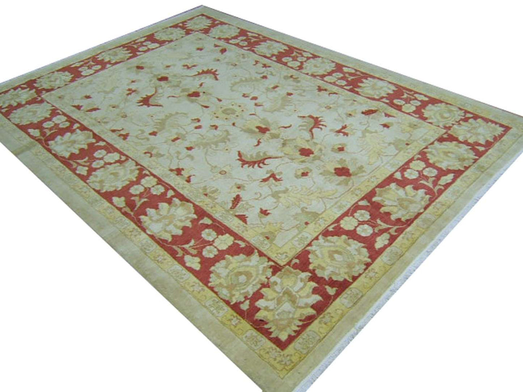7' 0" x 9' 6" Persian Sultanabad Rug image 2