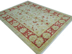 7' 0" x 9' 6" Persian Sultanabad Rug image 2