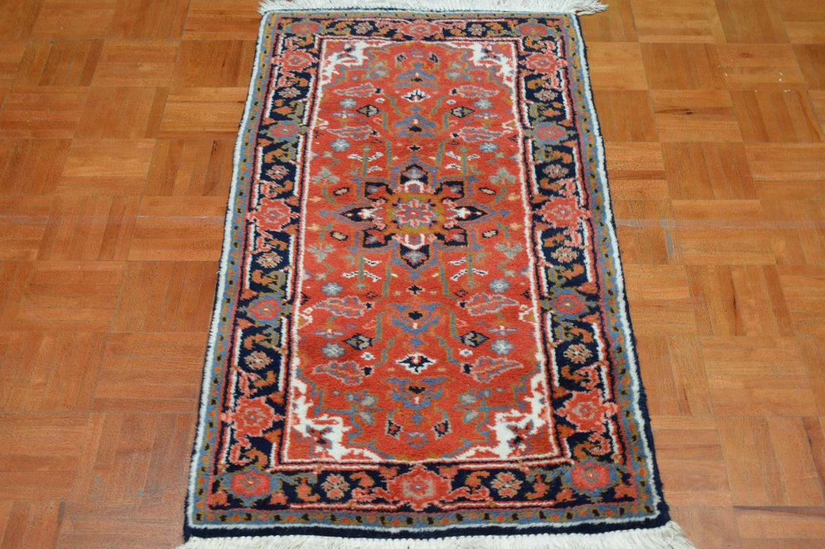 2' 2" x 3' 9" India Heriz Rug image 1