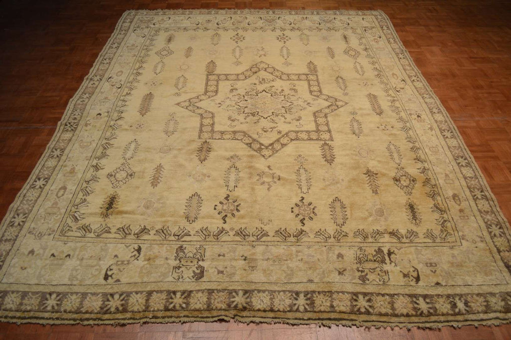 7' 2" x 10' 2" Turkish Oushak Rug image 1