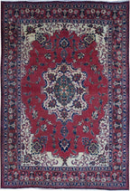 7' 3" x 10' 7" Persian Tabriz Rug image 0