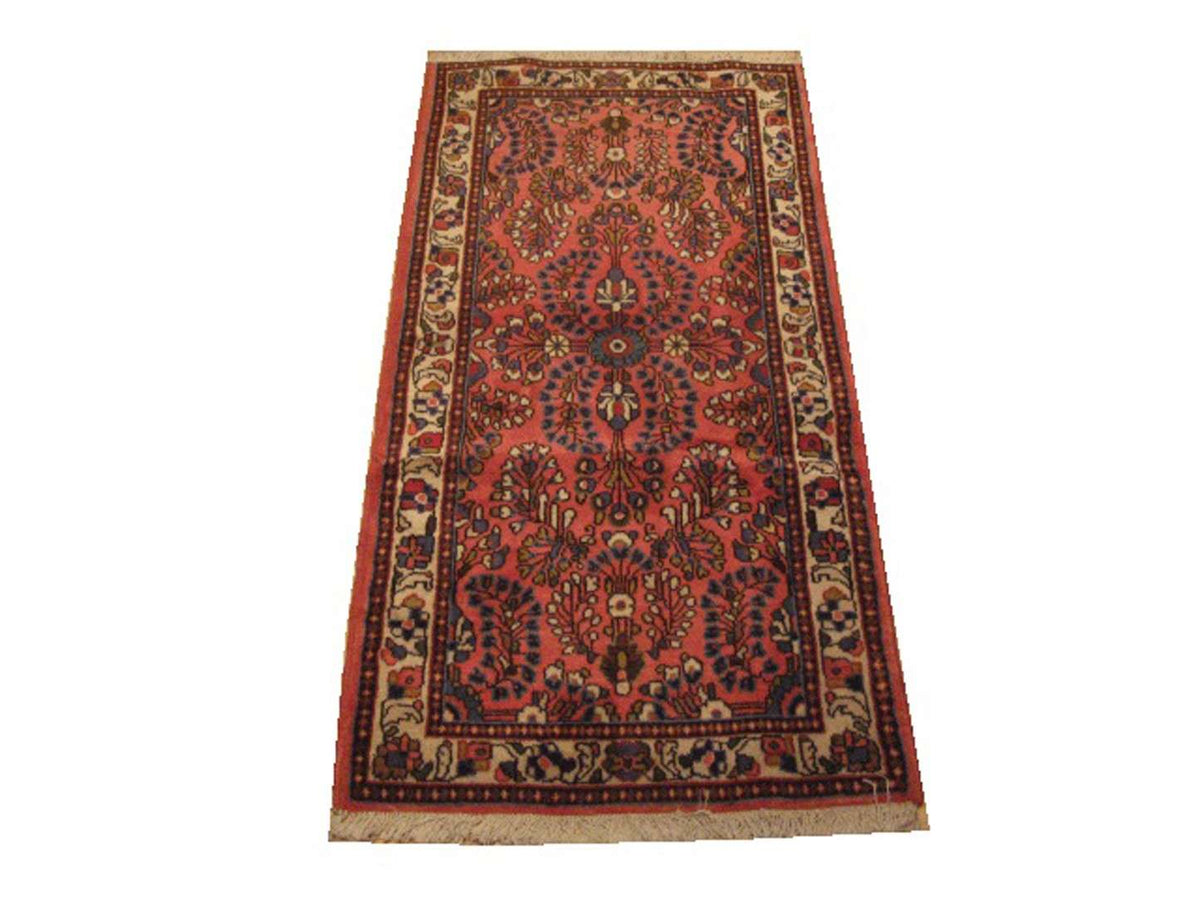 2' 2" x 4' 6" Vintage Sarouk Rug image 0