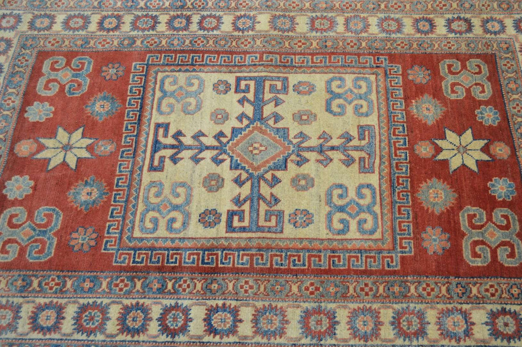 3' 8" x 6' 0" Pakistan Kazak Rug image 6
